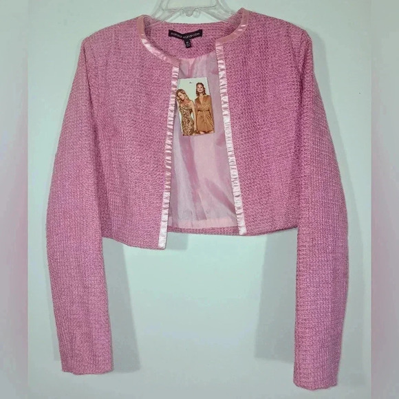 NAKED WARDROBE TWEED BLAZER AND SHORTS SET. - Picture 5 of 9